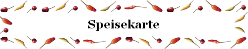 Speisekarte